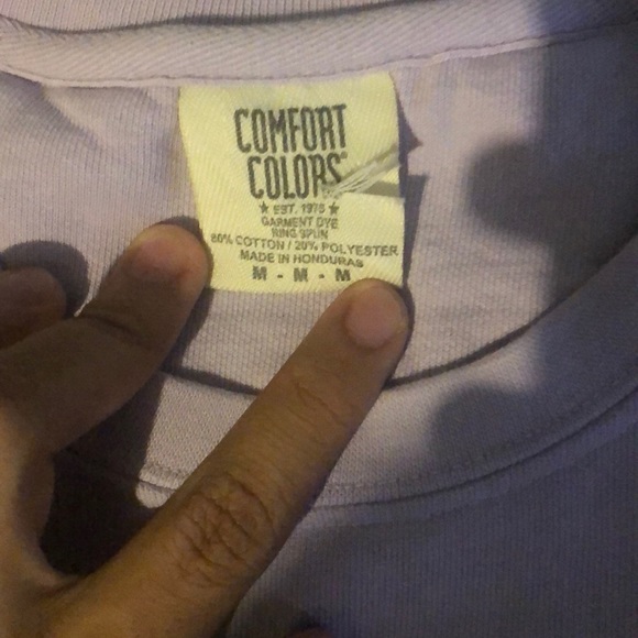 Vintage lavender Ybor City crew neck sweater - Picture 2 of 2